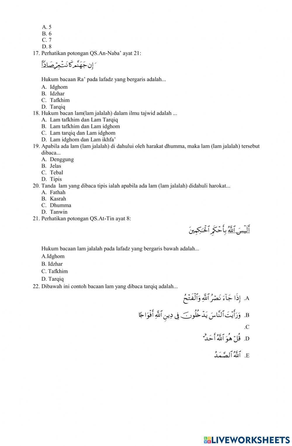 Pts btq smp negeri 2 waru sidoarjo