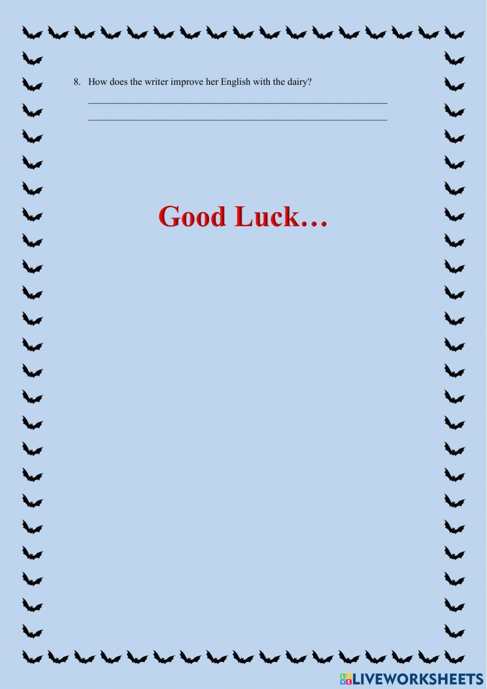 Listening Adjectives