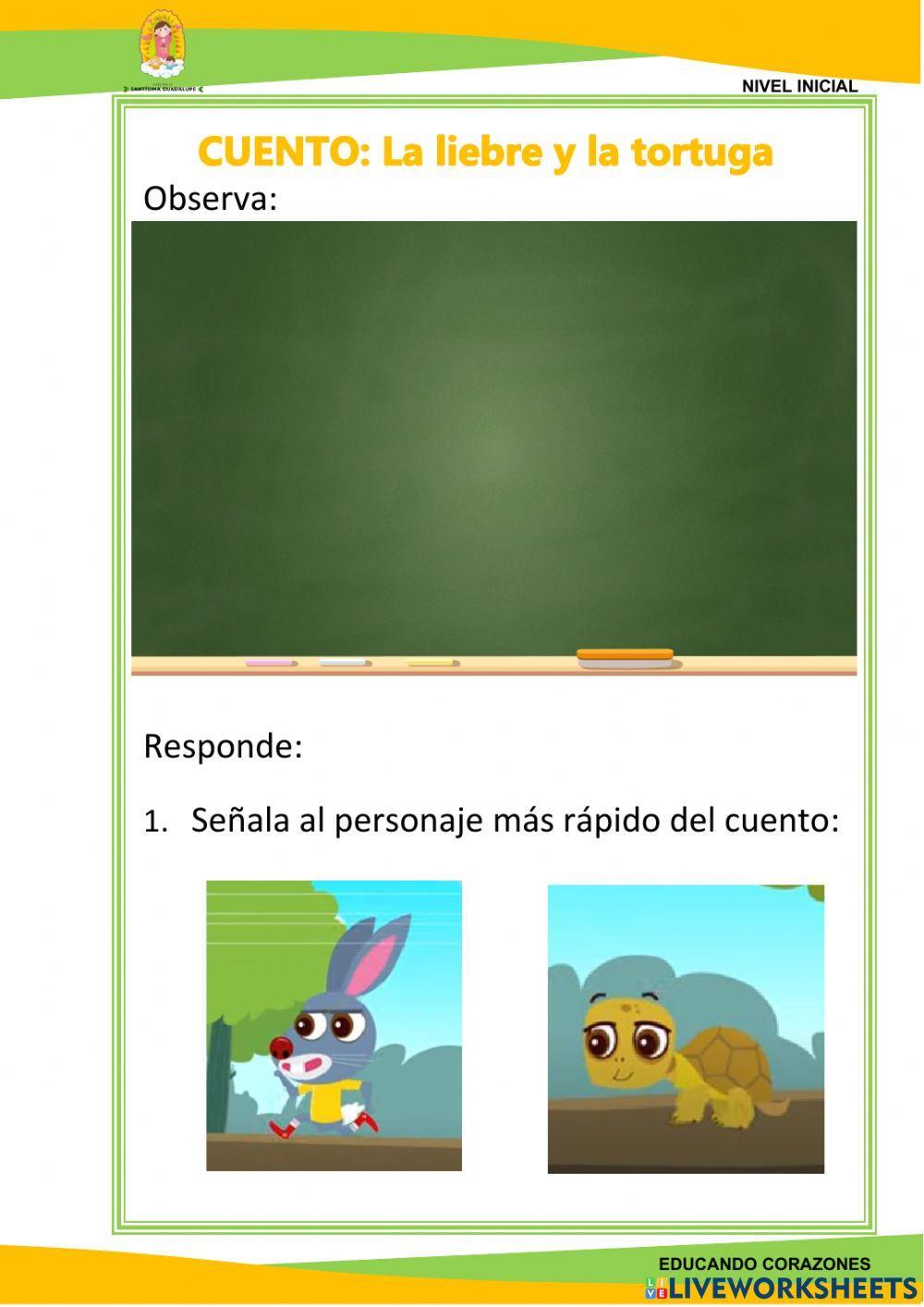 La liebre y la tortuga