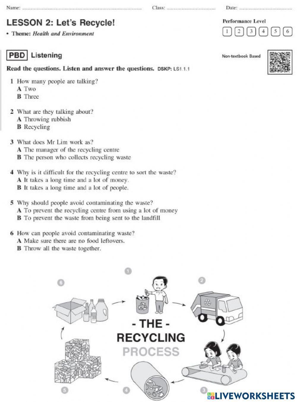 Recycling Listening 1