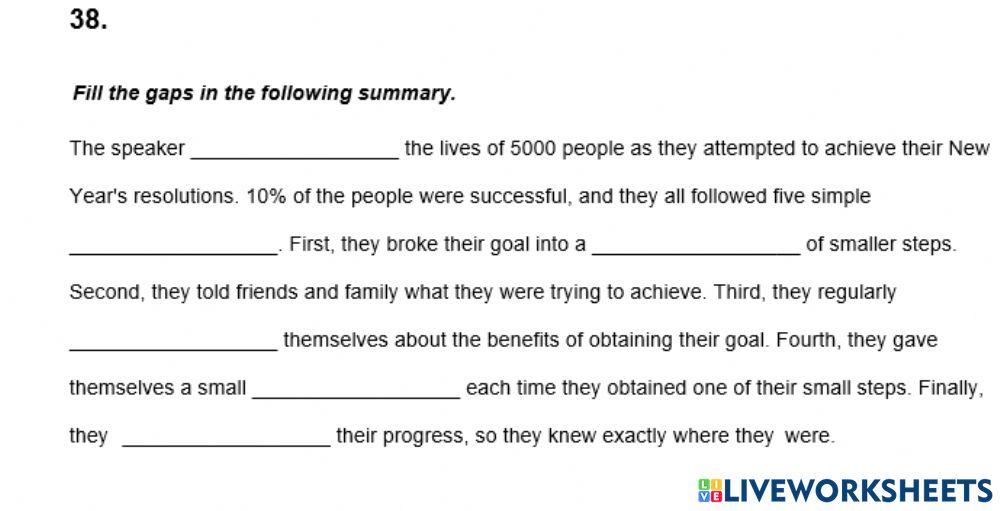 IELTS Listening Practice Exercise 38