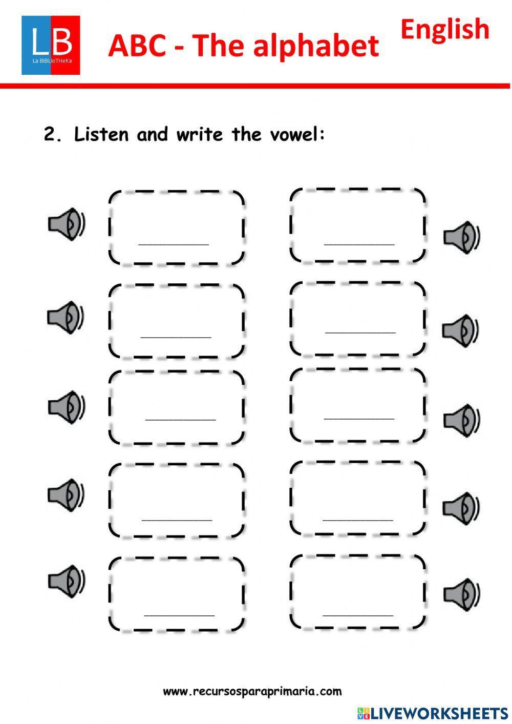 ABC The alphabet ABC The alphabet
