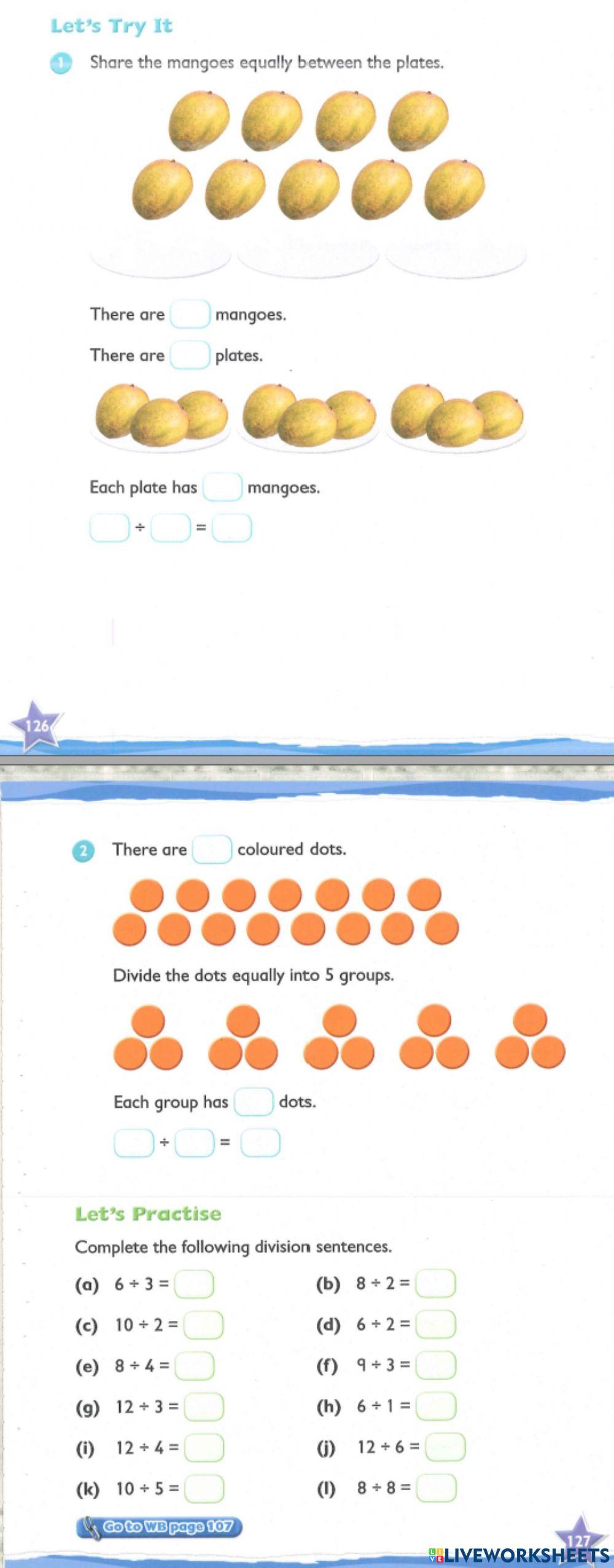 Division - equal grouping