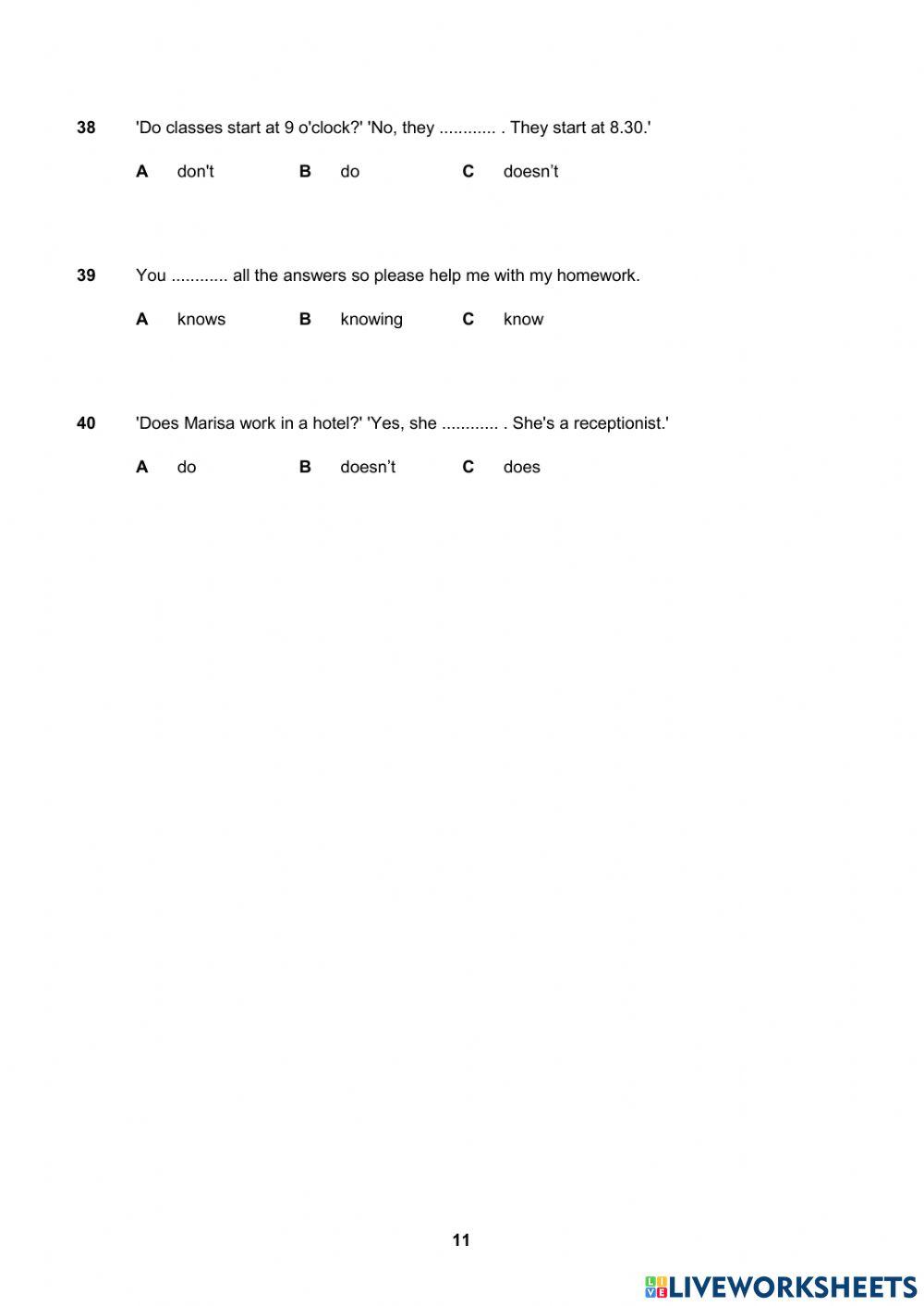 Empower unit 2 proress test