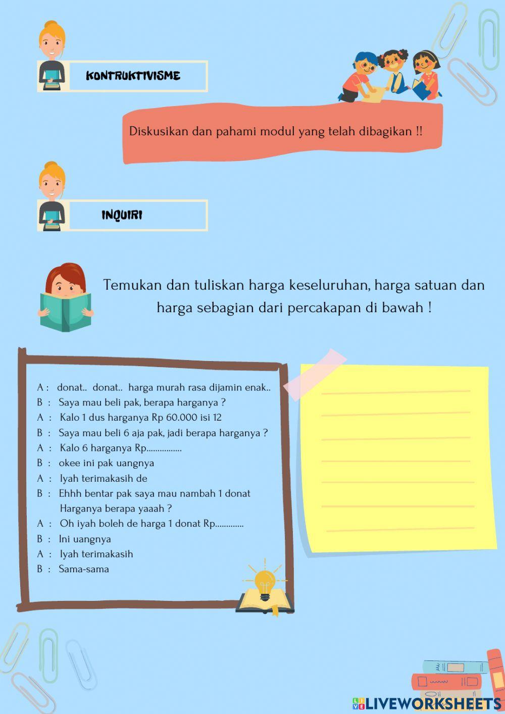 Lkpd aritmatika sosial