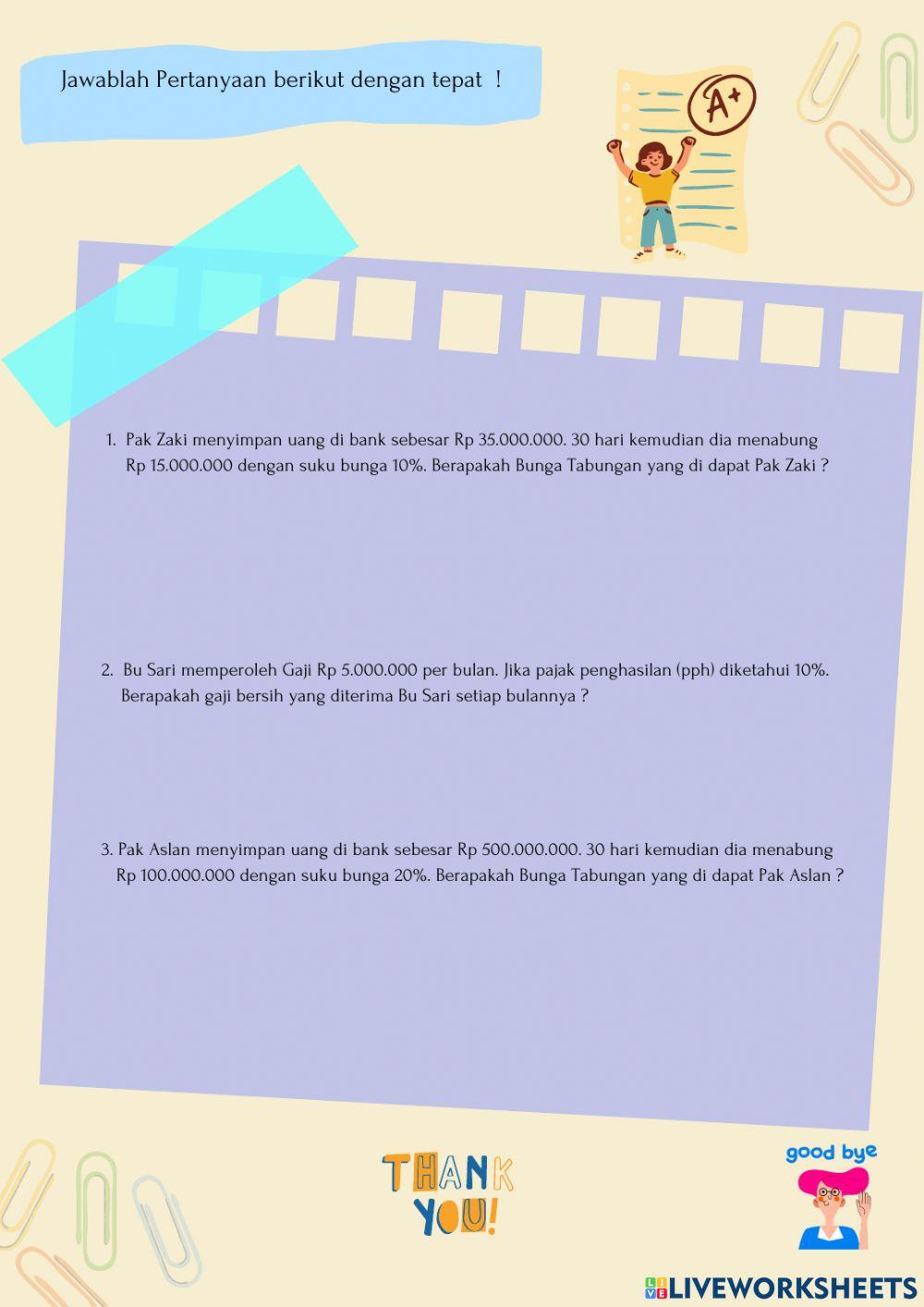 Lkpd Aritmatika Sosial