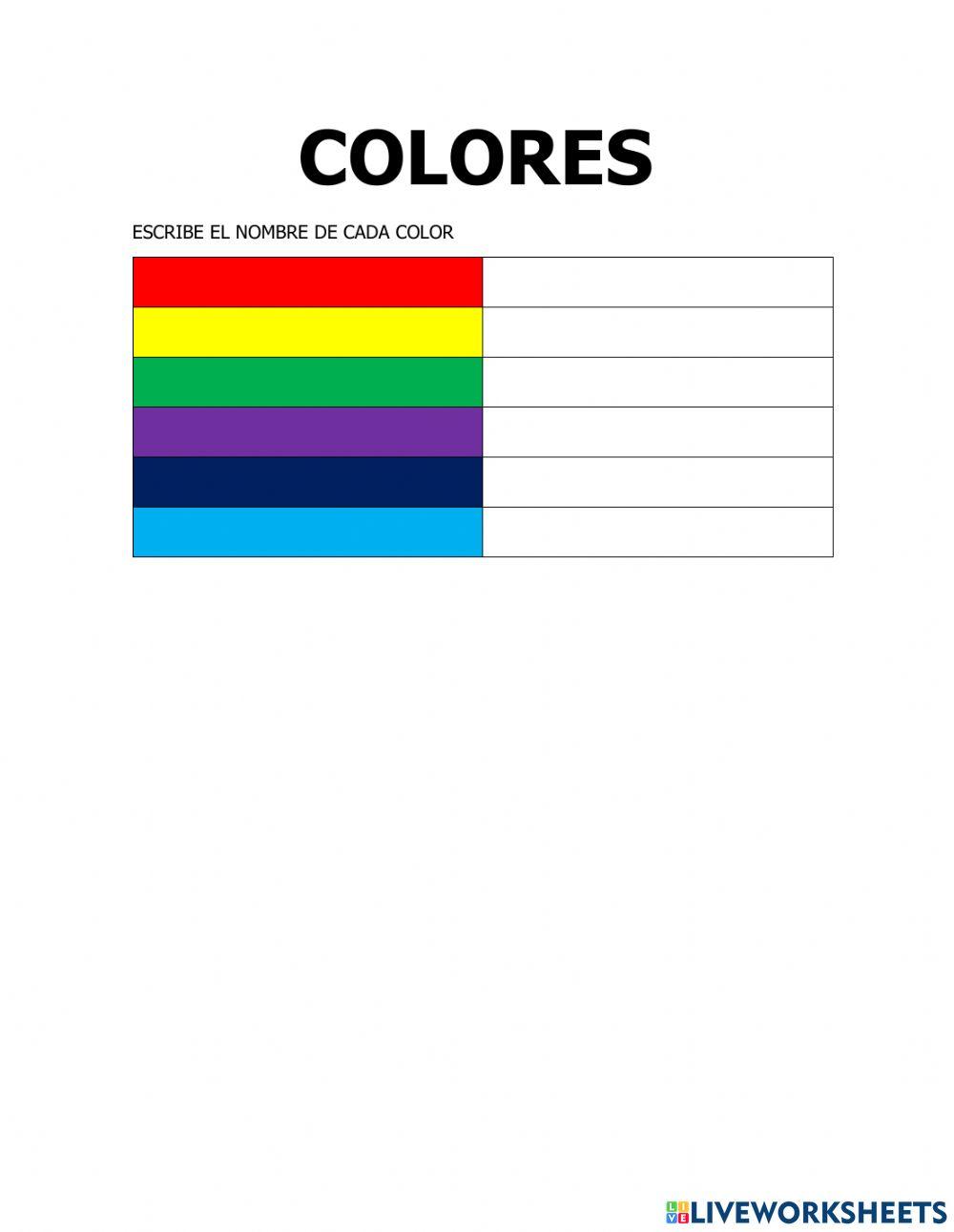 Colores