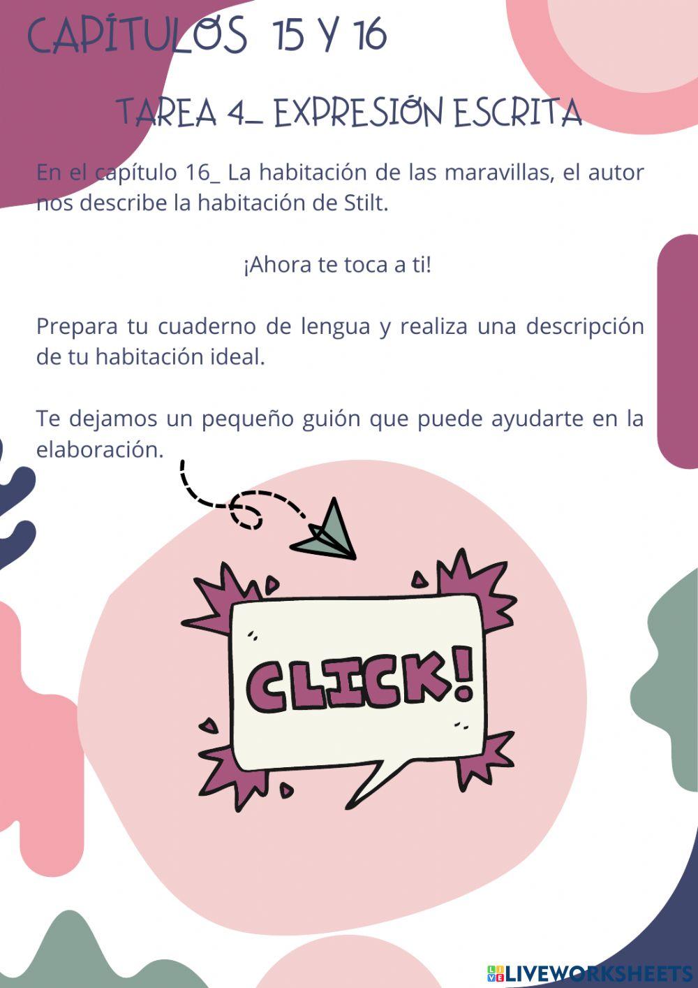 Prohibido capítulos 15 y 16- Tarea 4