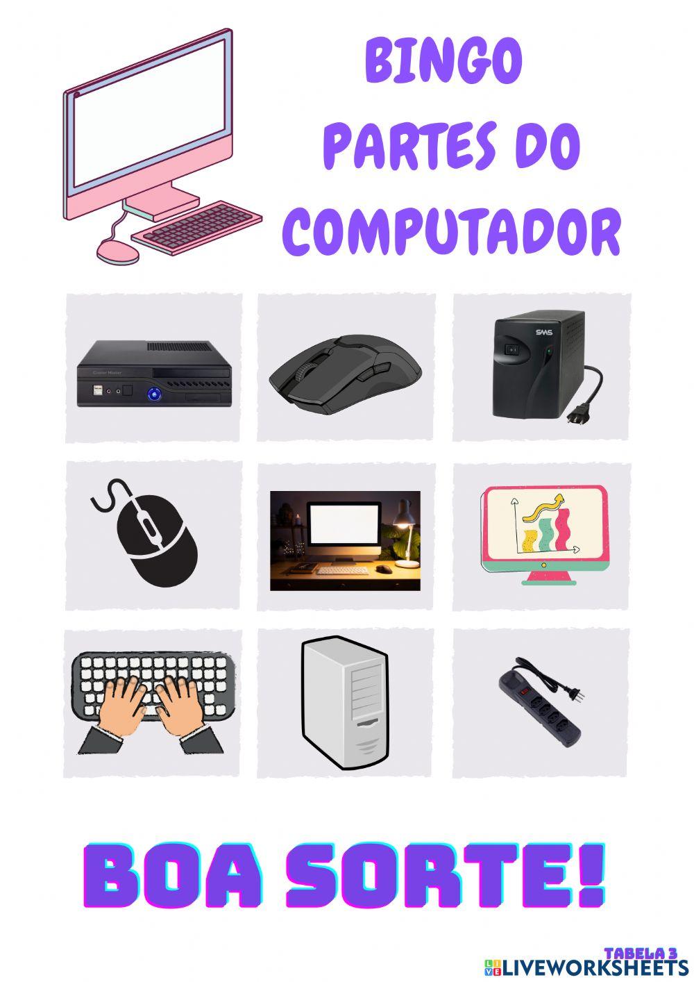 Bingo Computador - Tabela 3