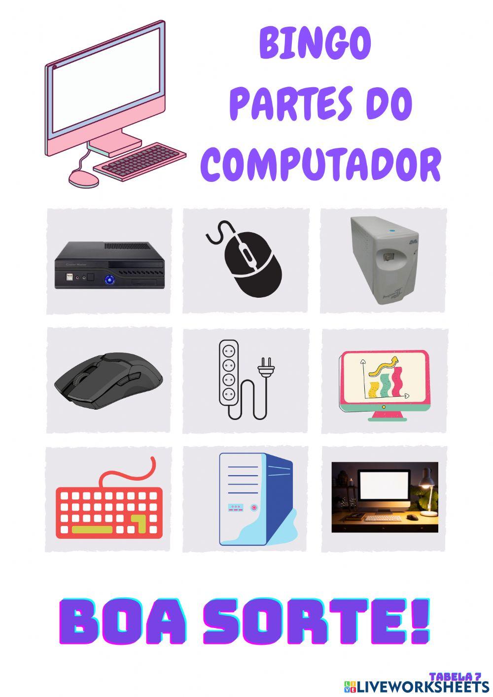 Bingo Computador - Tabela 7