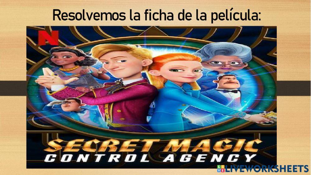 Pelicula: agencia secreta de control magico