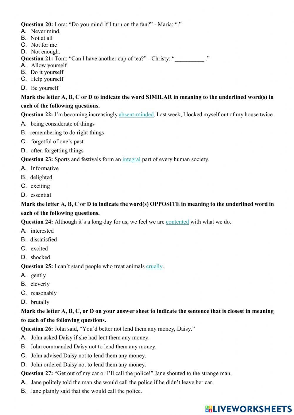 5 đề ôn giữa kỳ 2 - 12d1