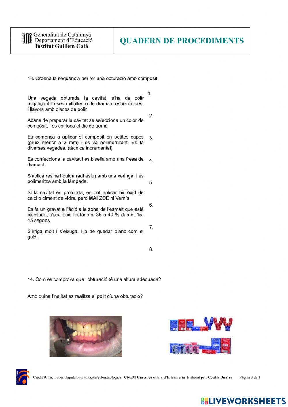 C9 UD5 Materials dentals procediments teòrics 5.1