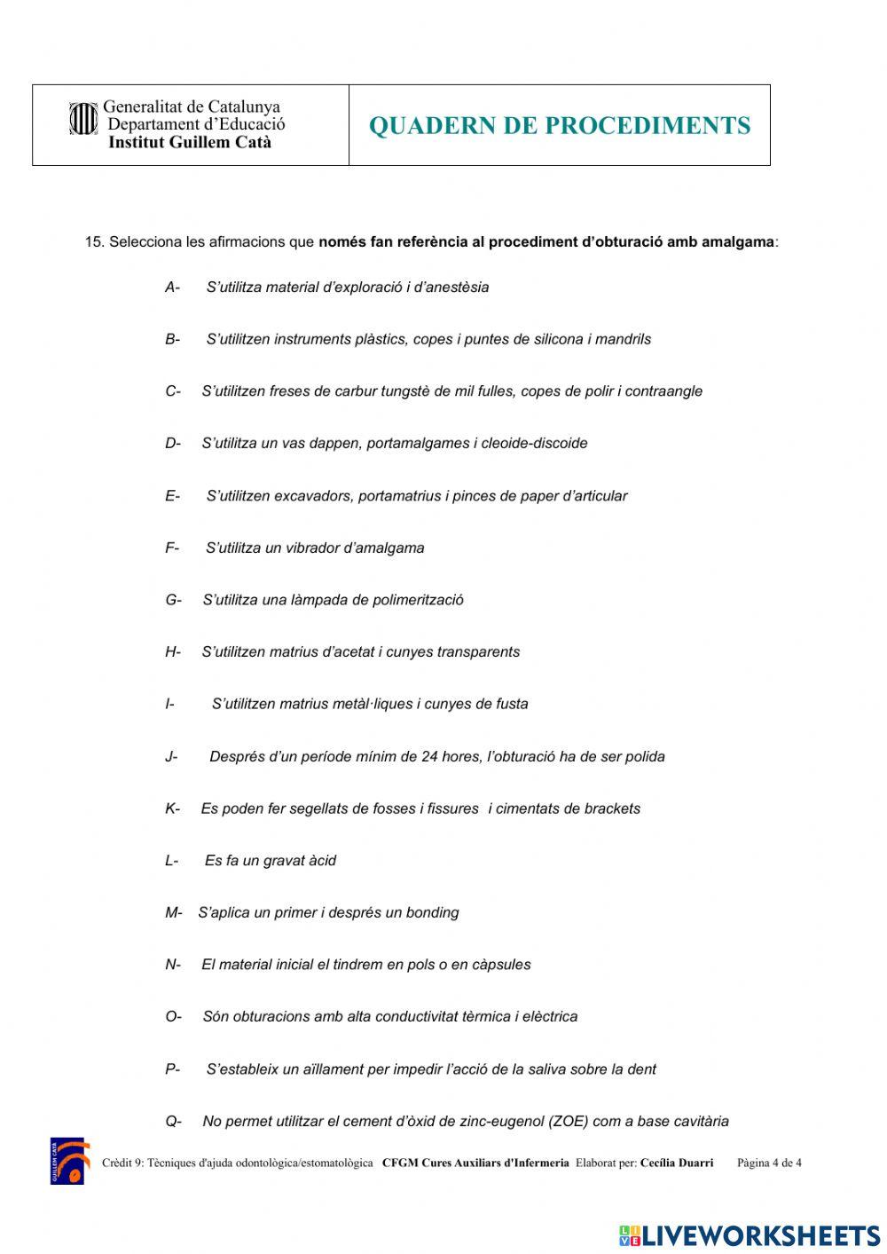 C9 UD5 Materials dentals procediments teòrics 5.1