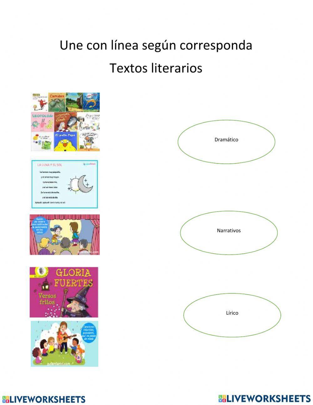 Los textos literarios