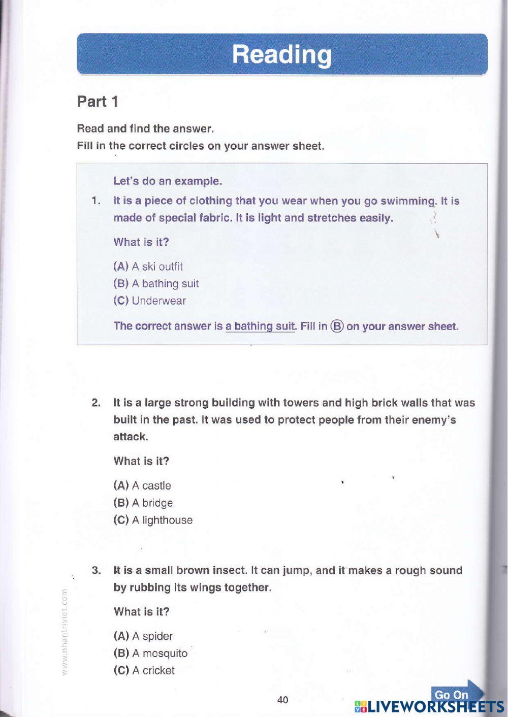 Toefl reading test 2 p1