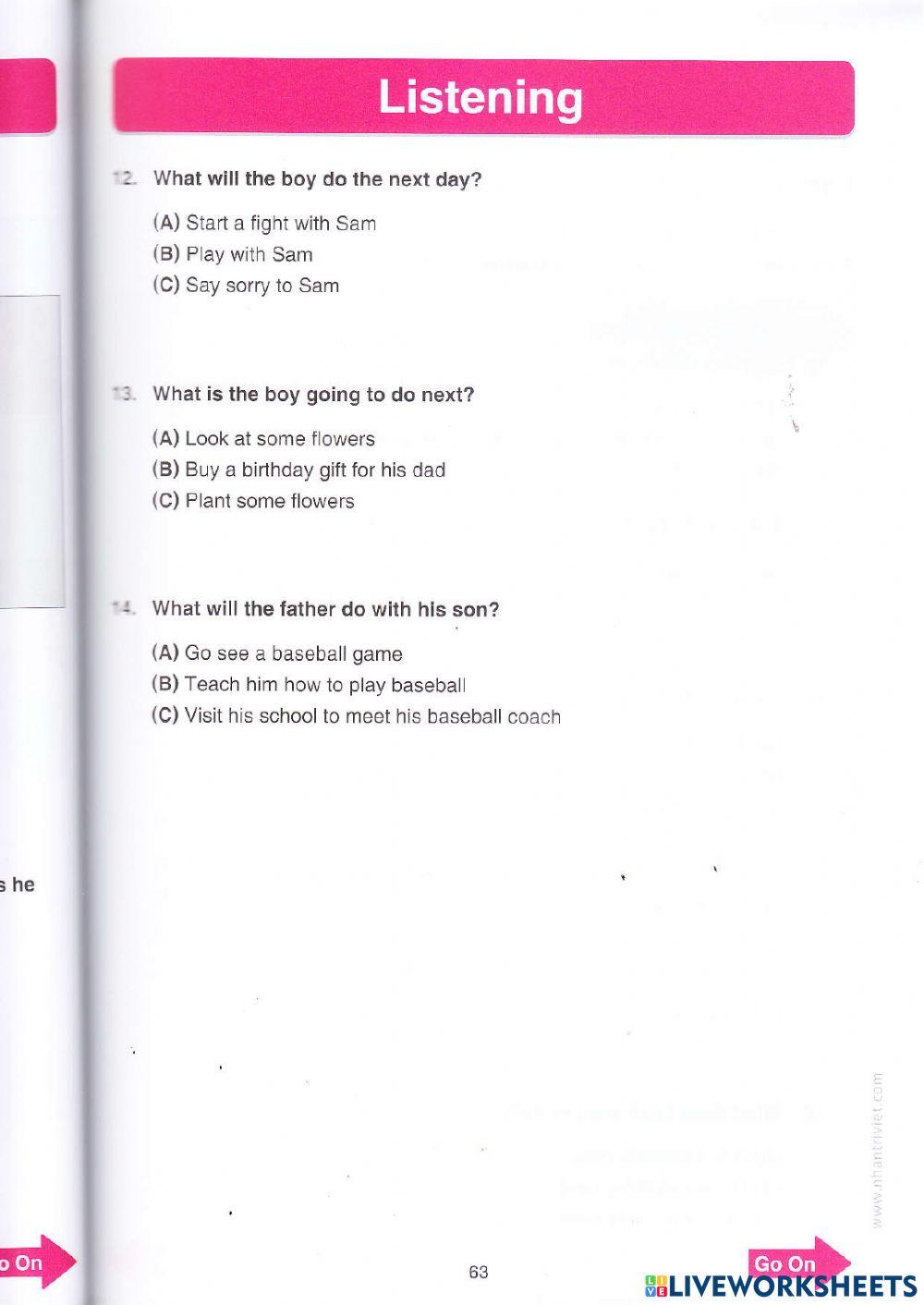 Toefl Listening test 2 p1