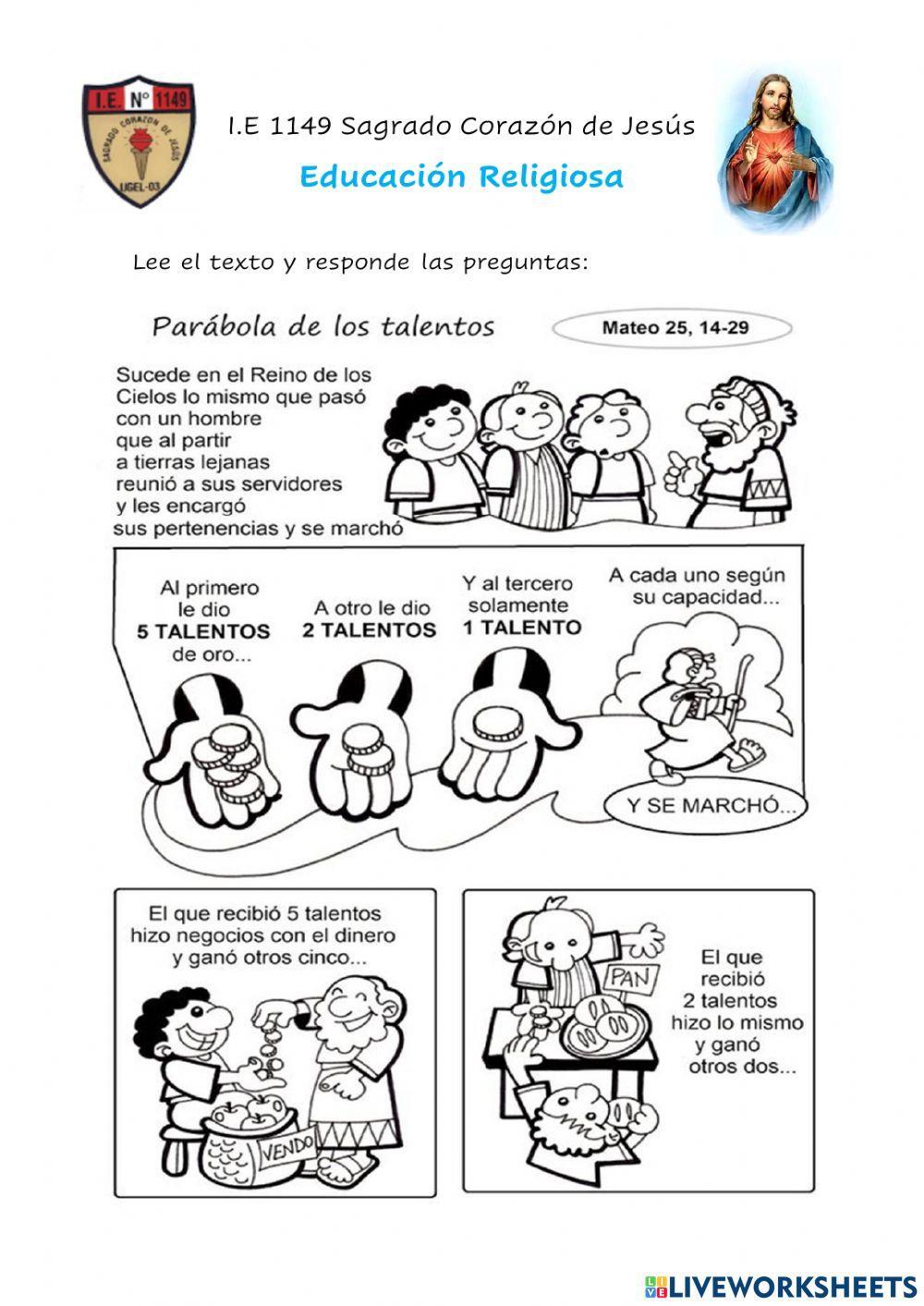 parábola de los talentos