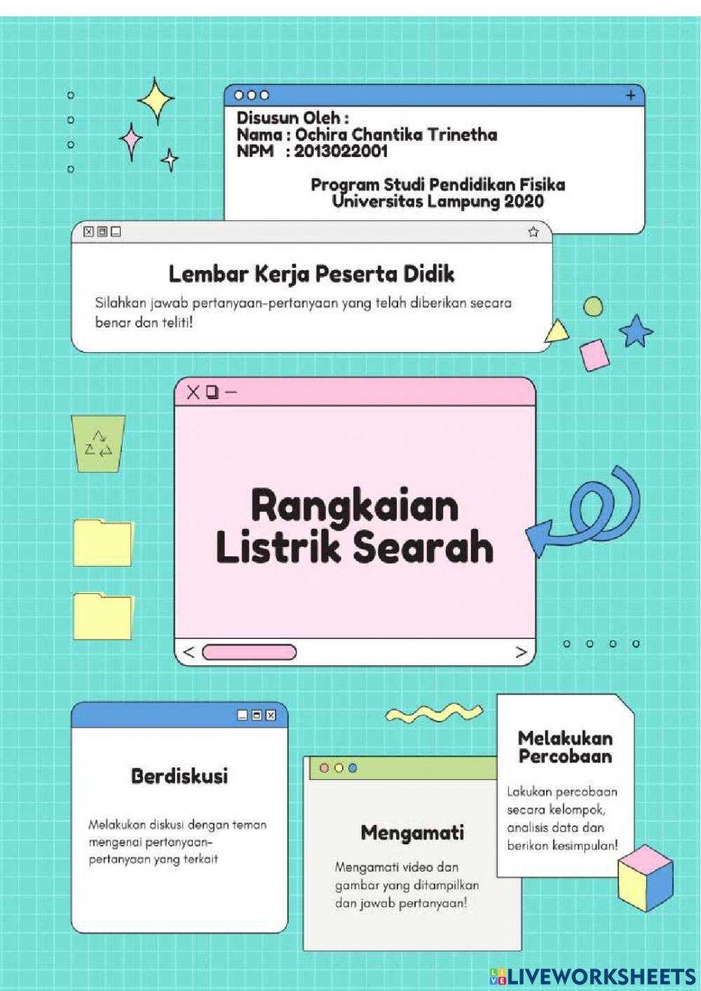 LKPD Rangkaian Arus Searah