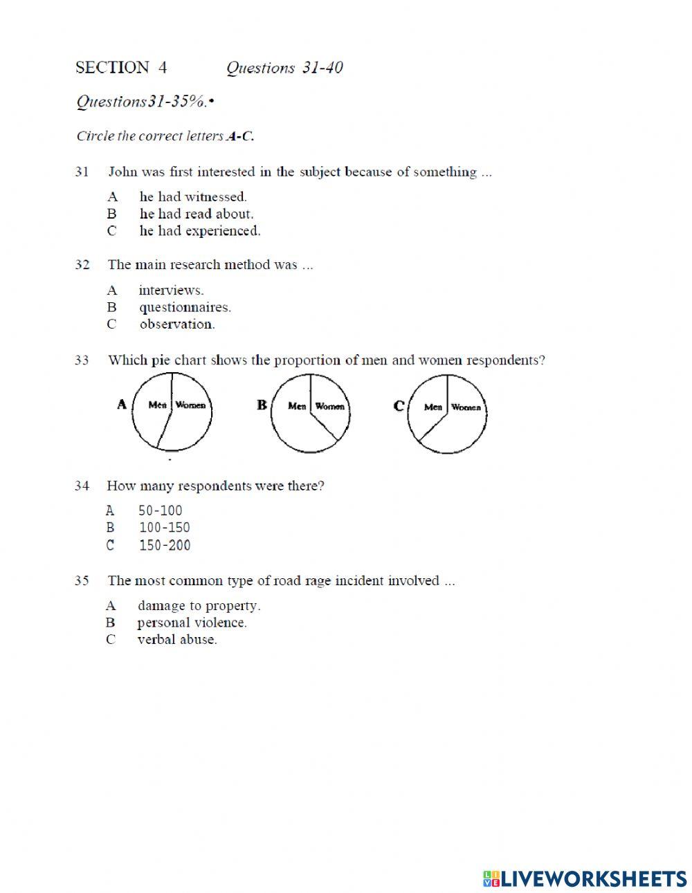 Ielts listening test 4(book 2 part 4)