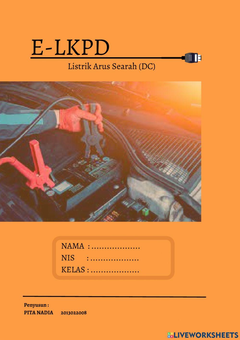 E-LKPD Listrik Arus Searah (DC) E-LKPD Listrik Arus Searah (DC)