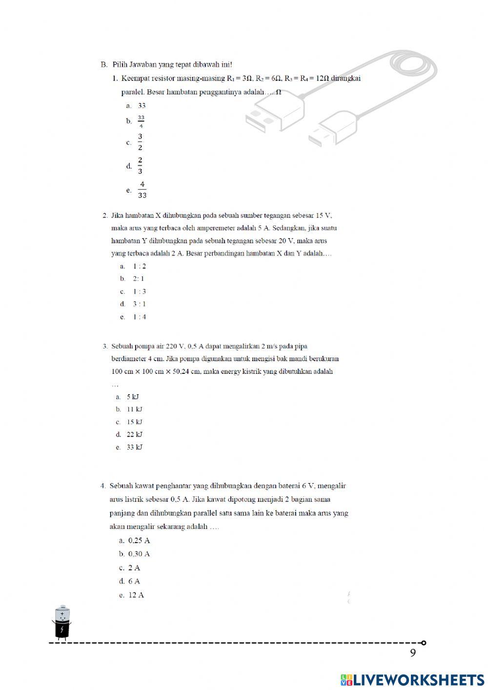 E-LKPD Listrik Arus Searah (DC)