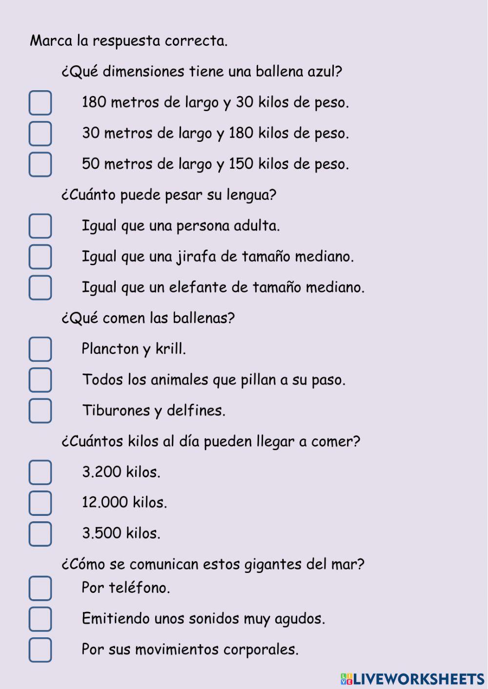 Repaso Lengua mes de marzo