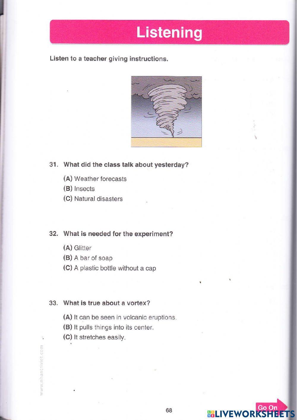 Toefl Listening test 2 p2