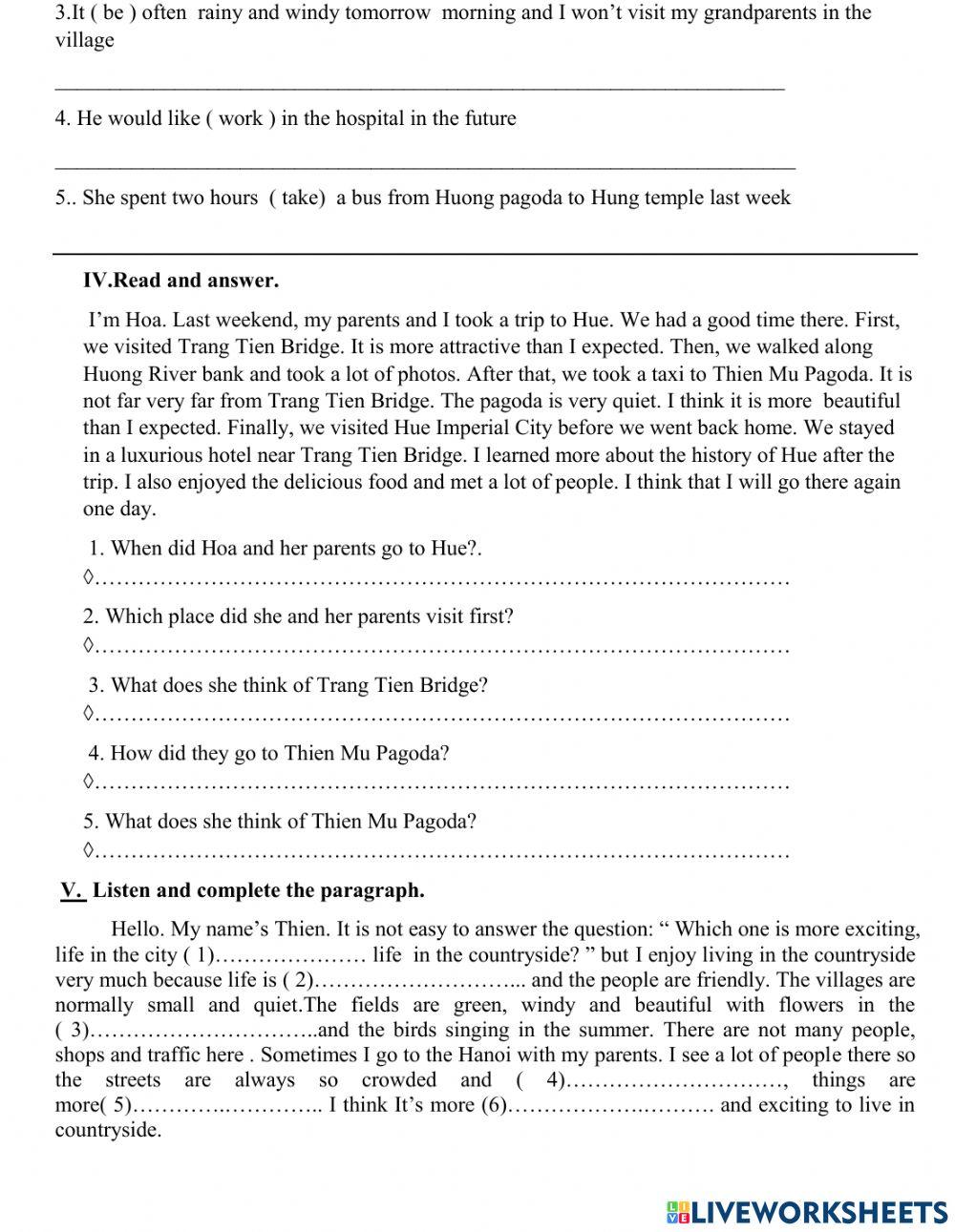 Minitest 5 - level advance - grade 5