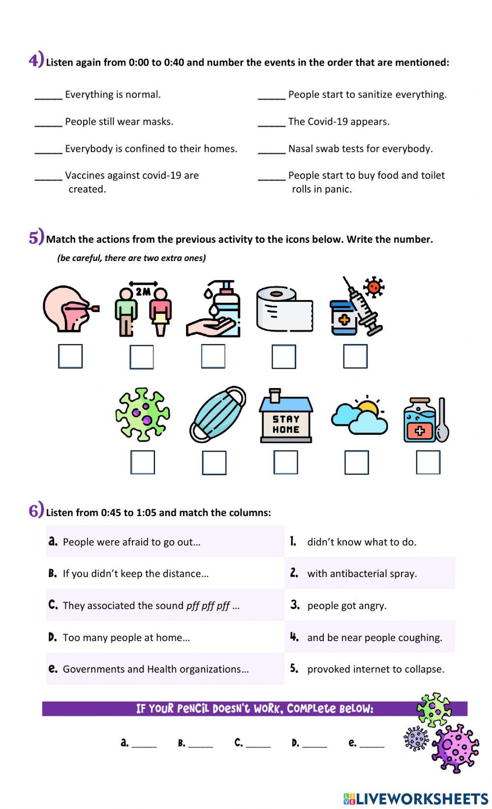 We don't talk about...