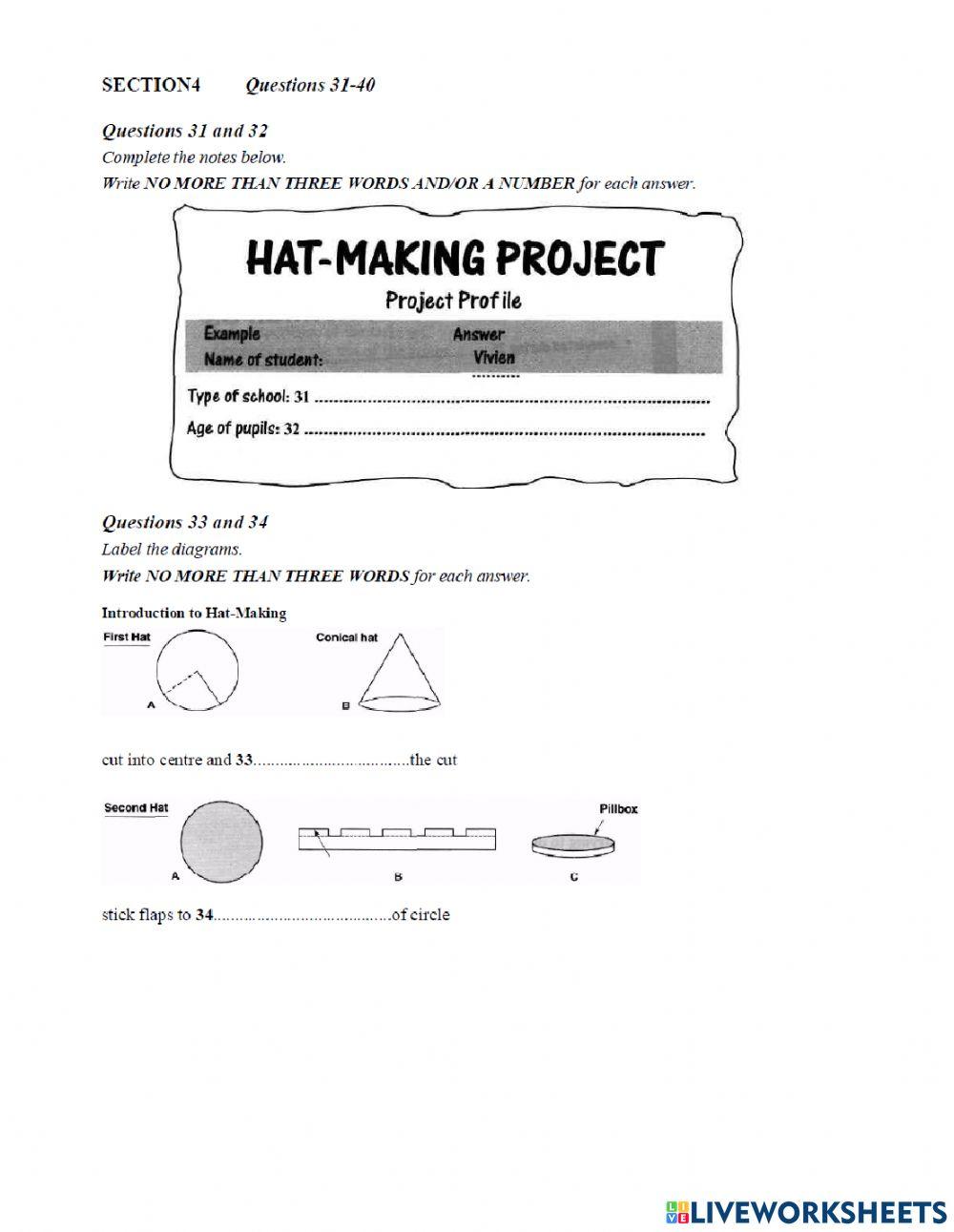 Ielts listening test 2(book 3 part 4)