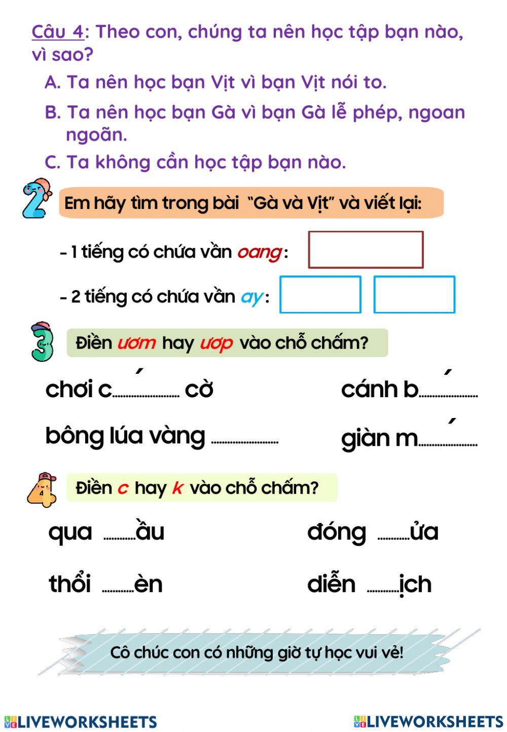 Ôn tập tuần 27