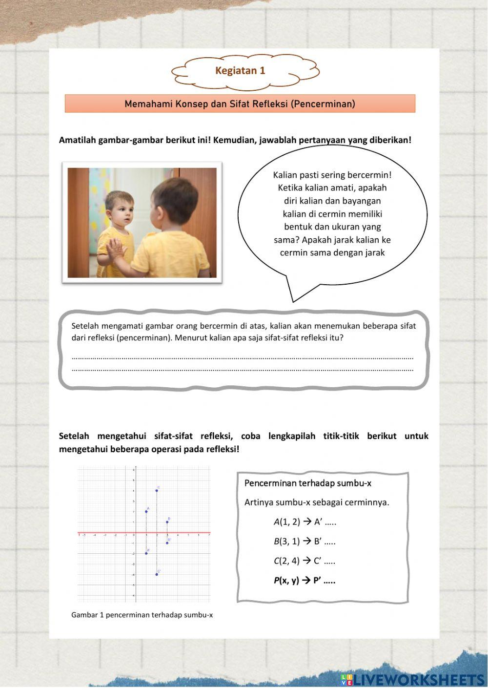 Transformasi Geometri: Refleksi