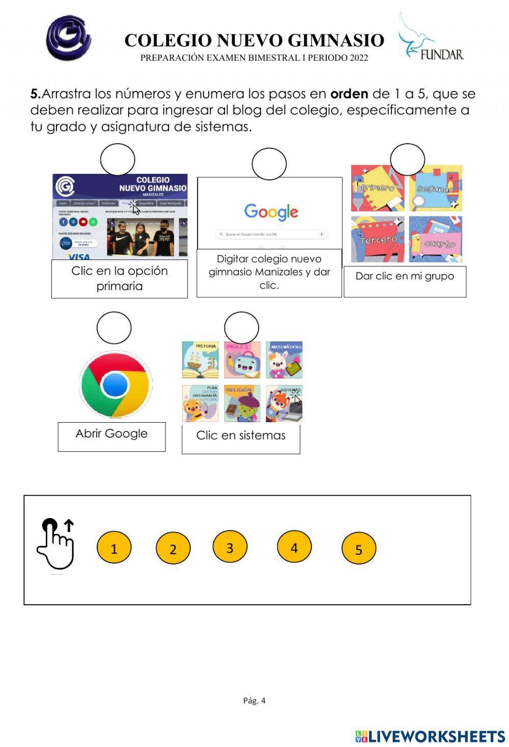 Preparación bimestrales