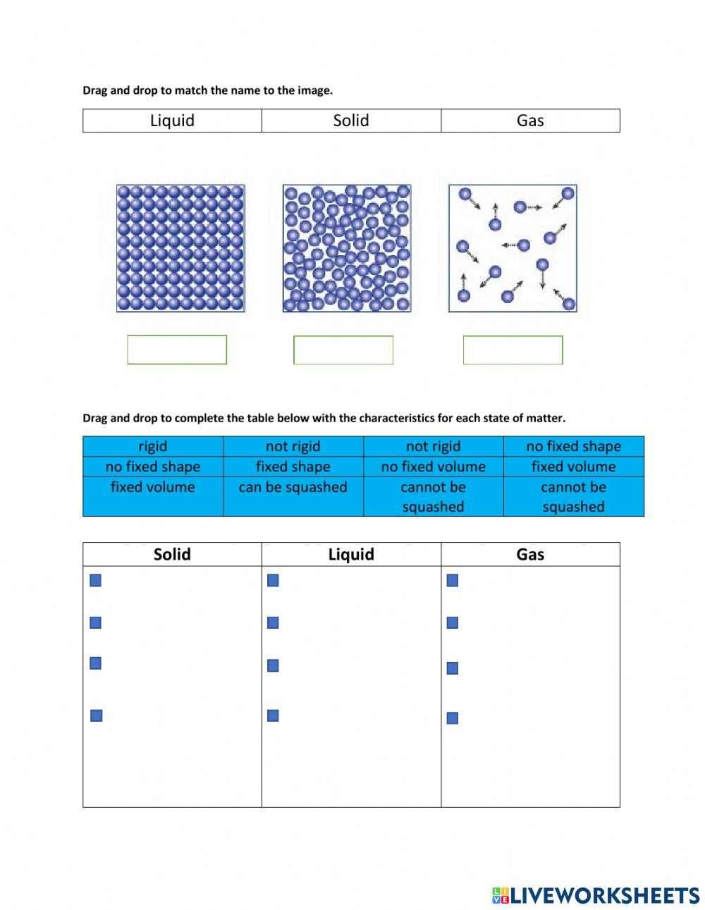 States of Matter Quiz