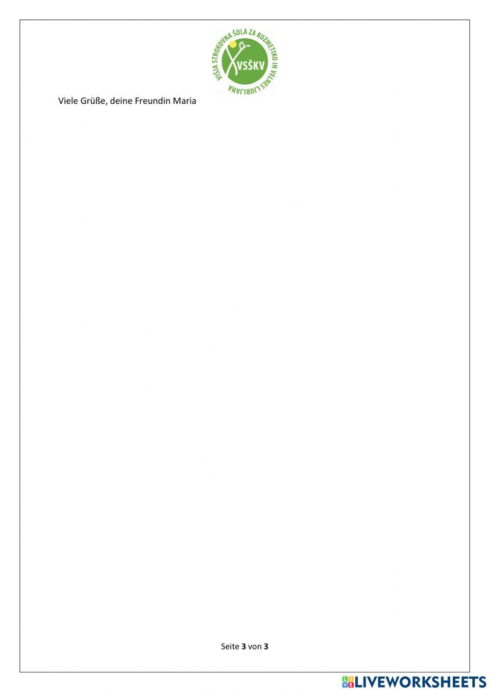 Erste Kontakte - VSŠKV - 3. Treffen