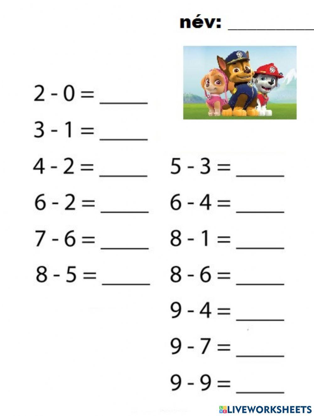 Matek - gyakorlás 10