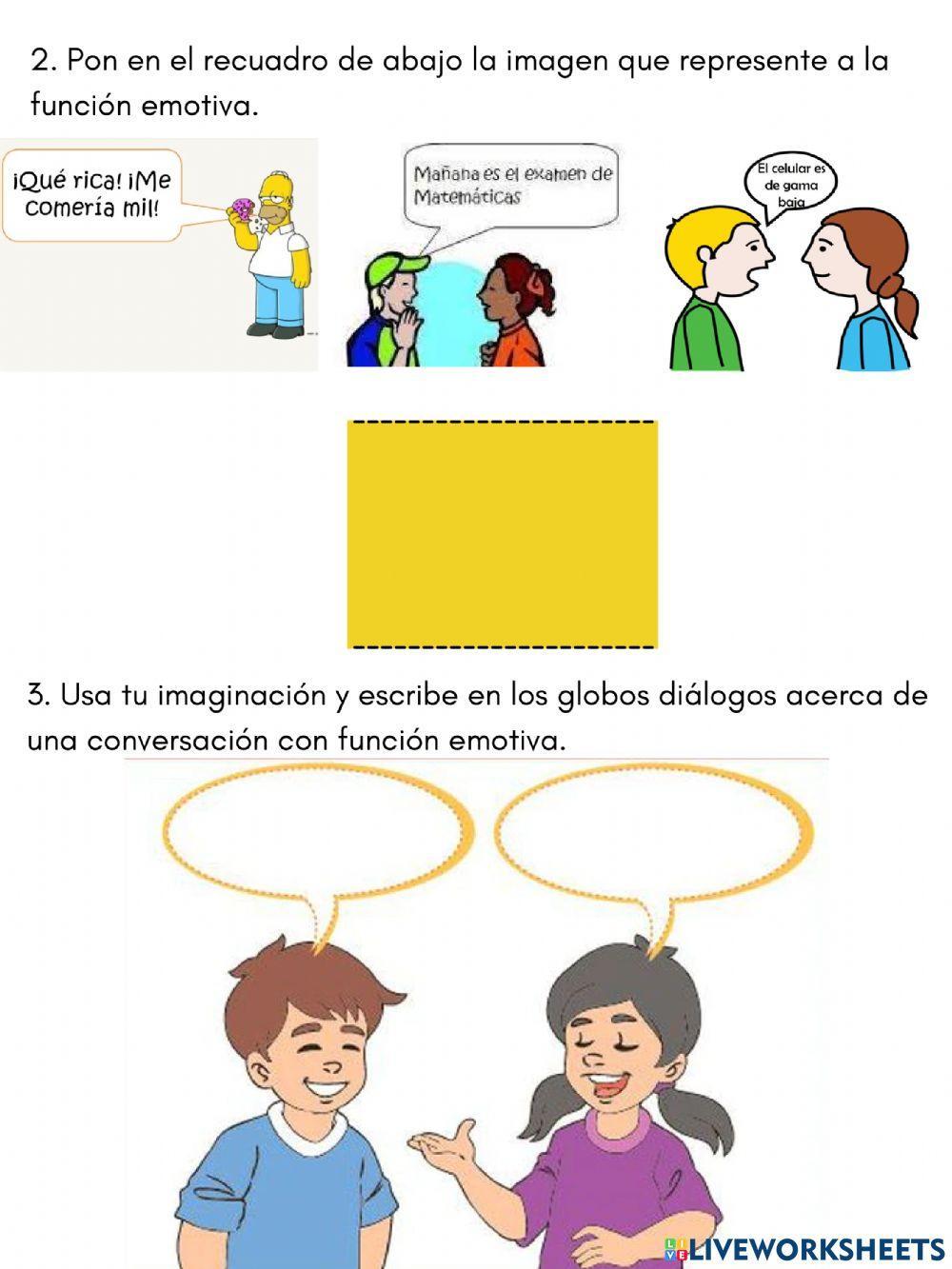 Función emotiva del lenguaje