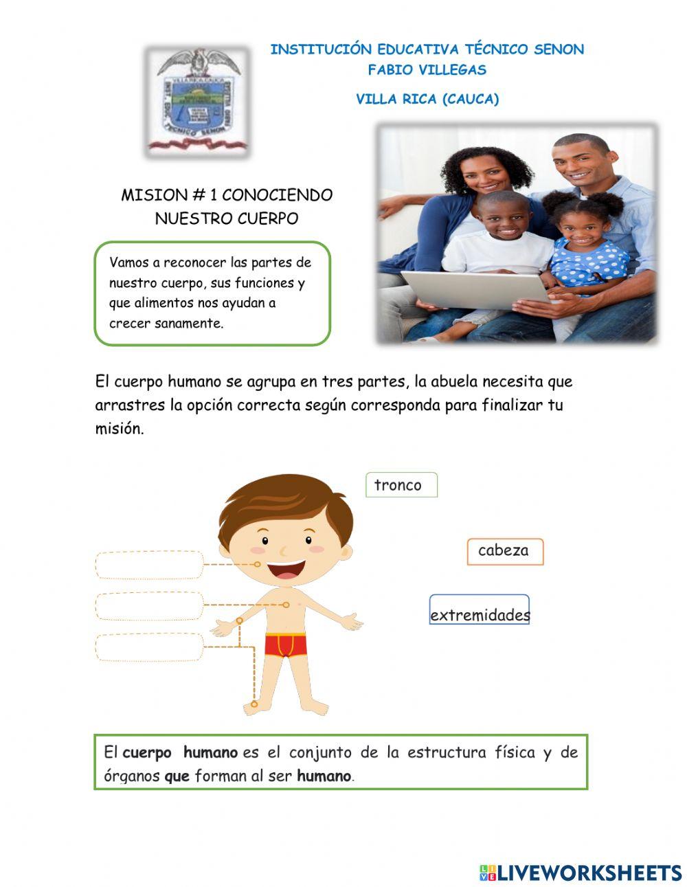 Guía de aprendizaje- conozco mi cuerpo-