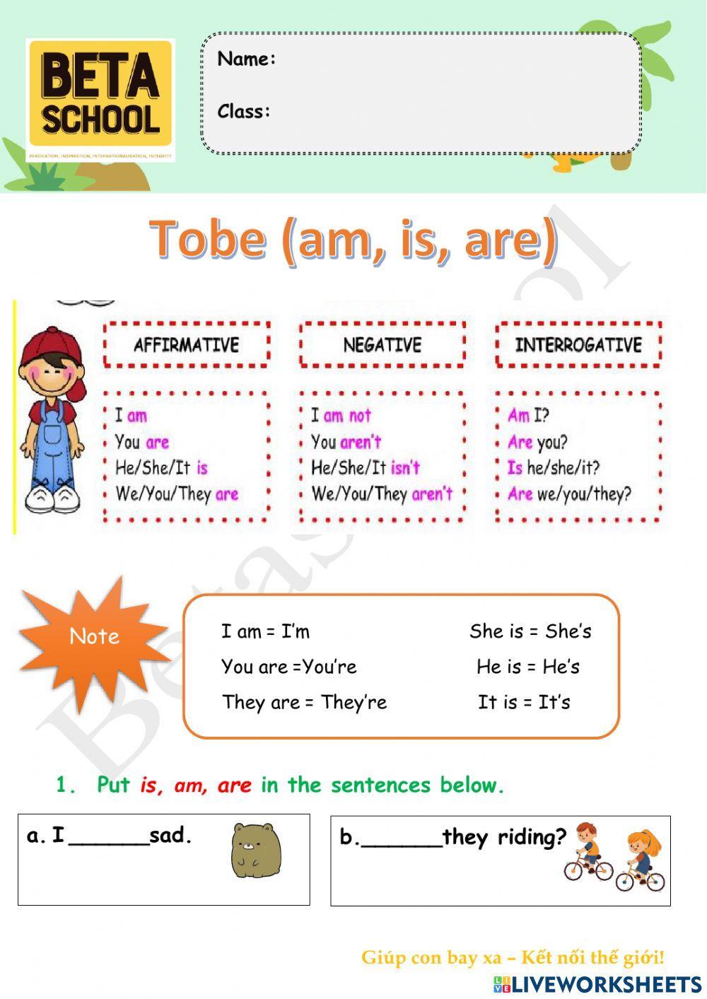 BE3A topic 5 (TOBE)