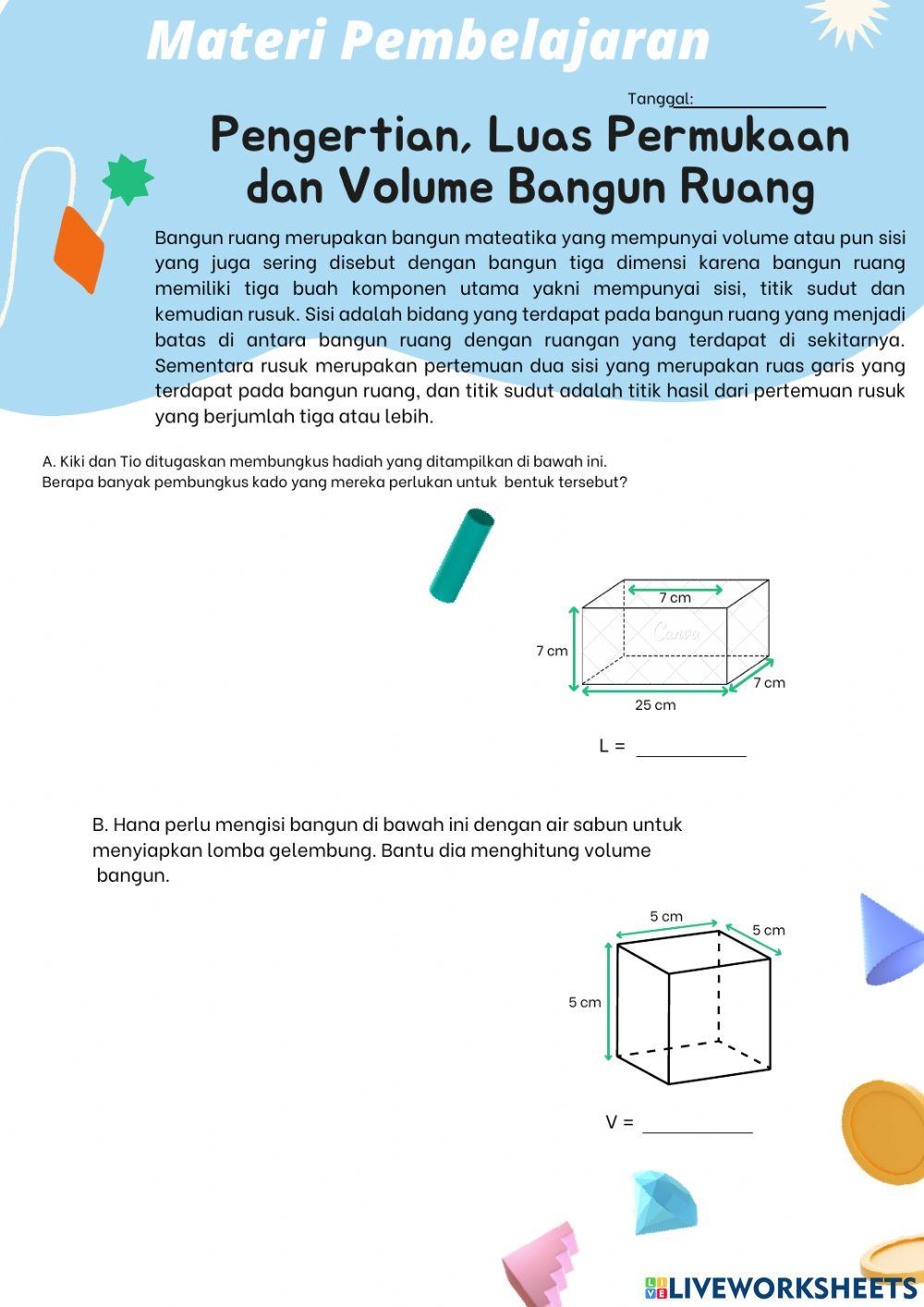 Bangun Ruang Sisi Datar