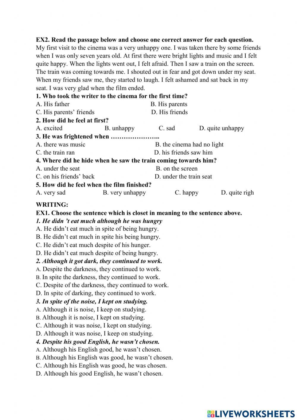 Đề cương giữa kì 2 E7 TB1