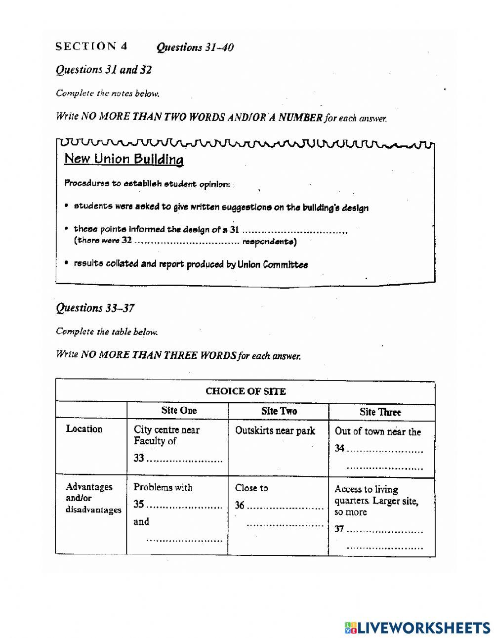 Ielts listening test 3(book 4 part 4)