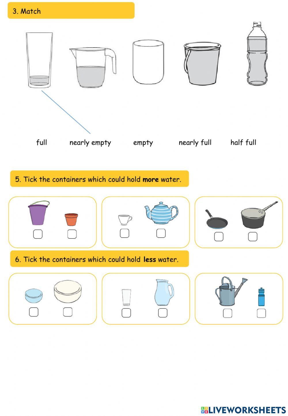G1 - W28 - mass and capacity