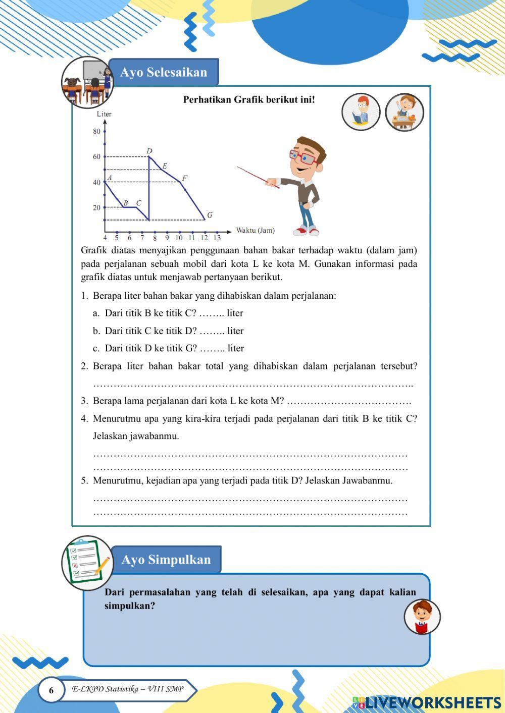 E-LKPD Statistika 1 (Menganalisis Data)