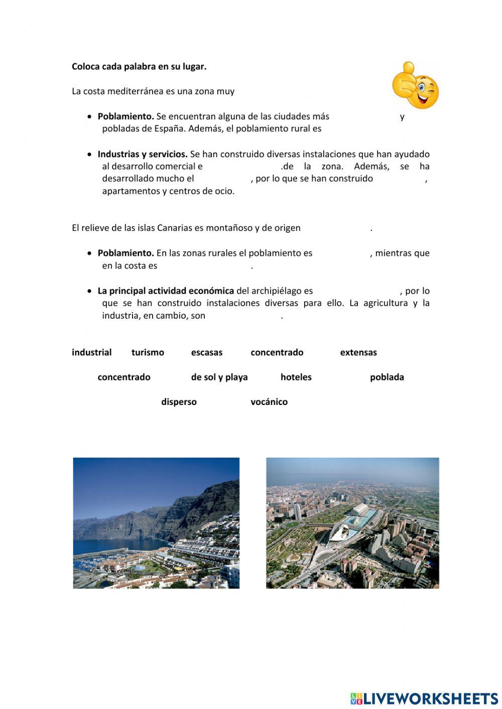 Los paisajes de España