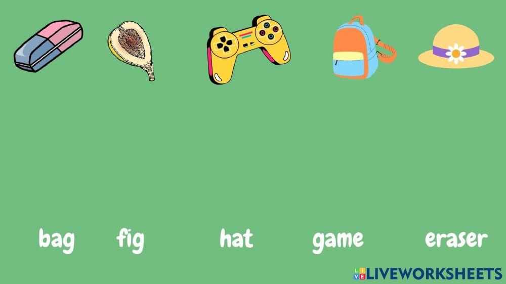 Things online activity for 2 | Live Worksheets