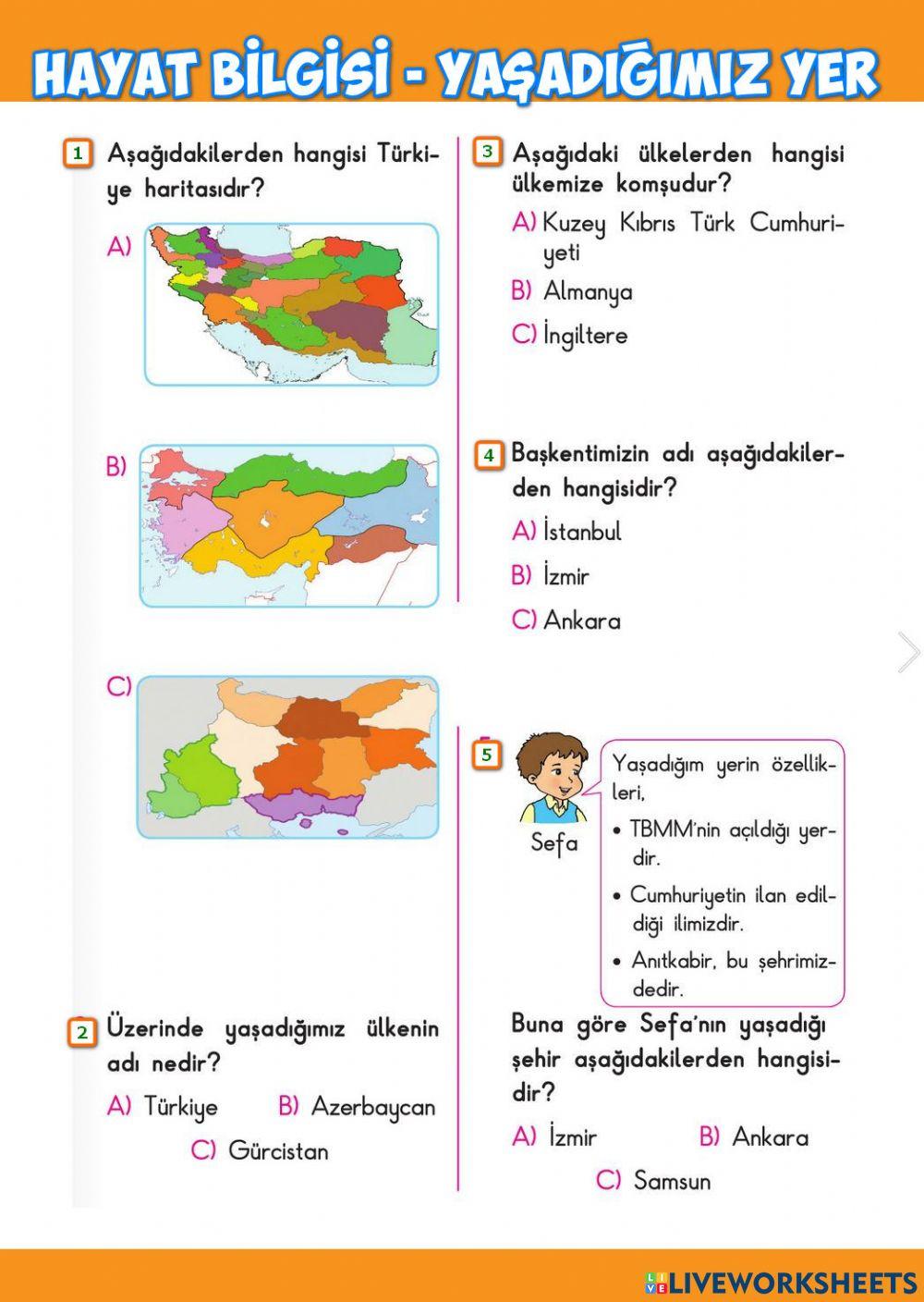 Yaşadığımız Yer