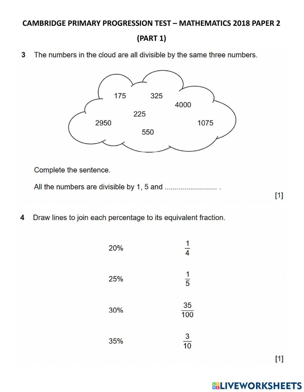 Cambridge prima free interactive worksheets 5319571