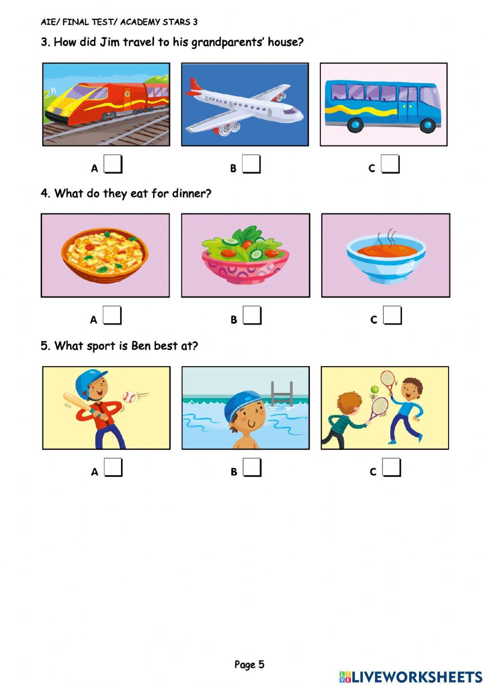 Final test - as 3 - listening